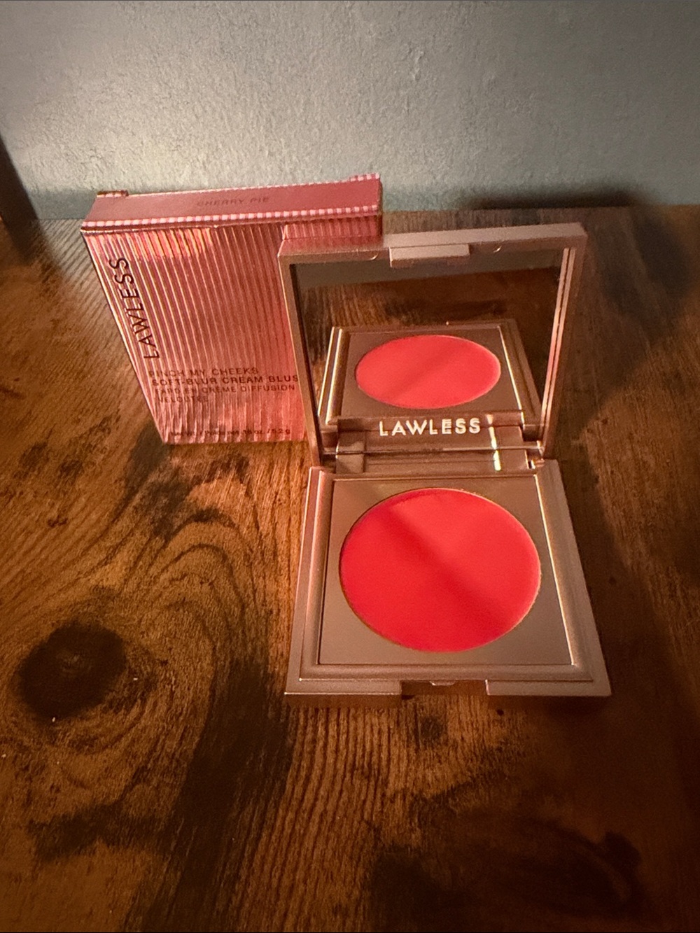 LAWLESS Cream Cheek Blush — Cherry Pie - New in Box